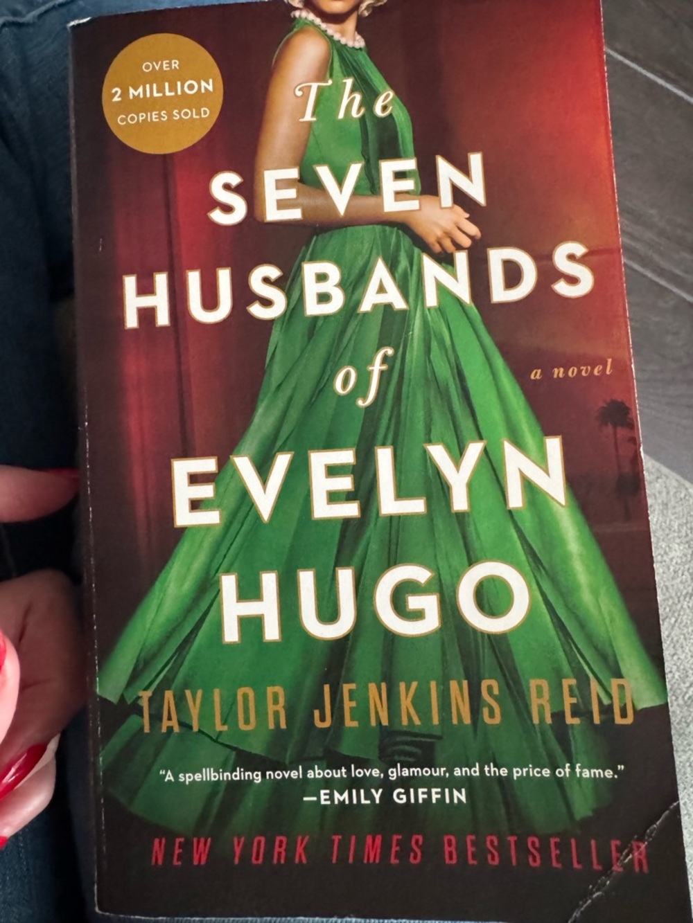 The Seven Husbands of Evelyn Hugo by Taylor Jenkins Reid - Green Cover